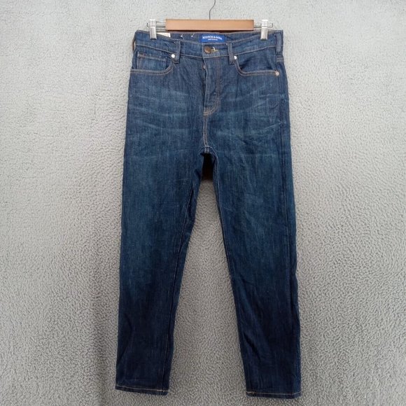 Scotch & Soda‎ Jeans Womens 30/32 Blue Selvedge Button Fly Premium The Drop - Picture 1 of 13